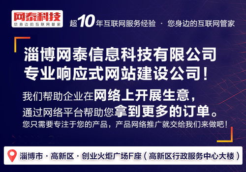 桓台网站建设设计水平高，专业与技术并重的本地服务商——淄博网泰科技